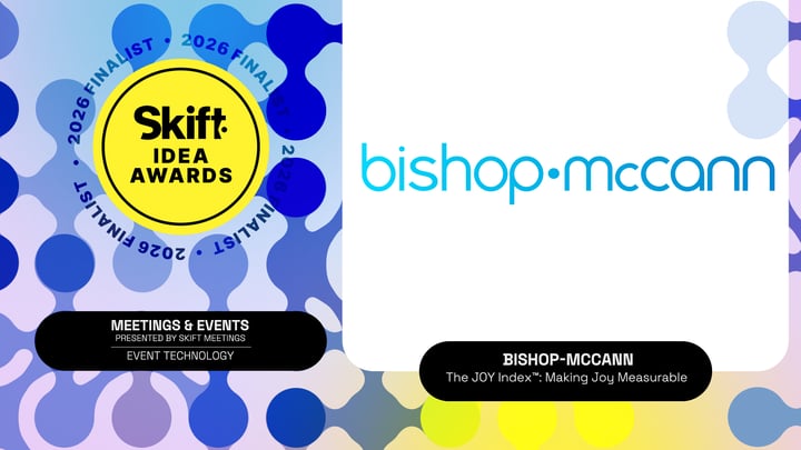 Bishop-McCann Named Skift IDEA Awards Finalist for Event Technology